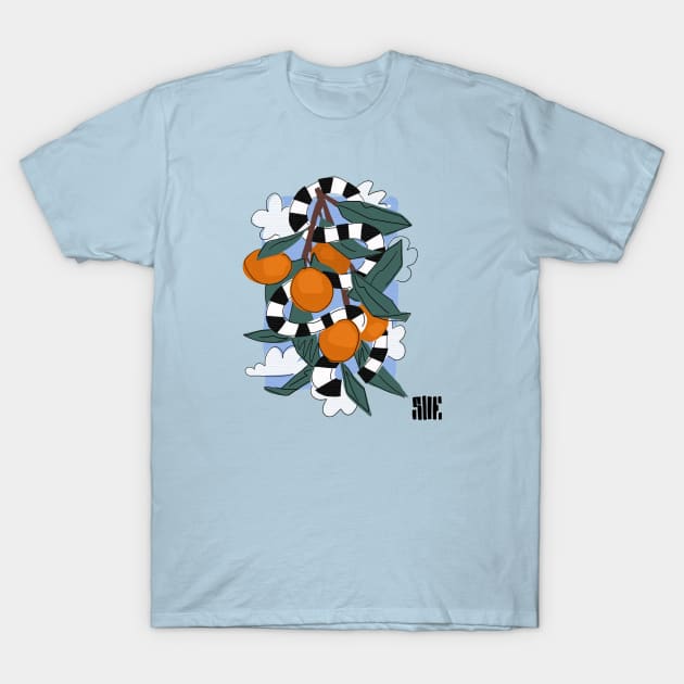 Oranges T-Shirt by sheltonartco